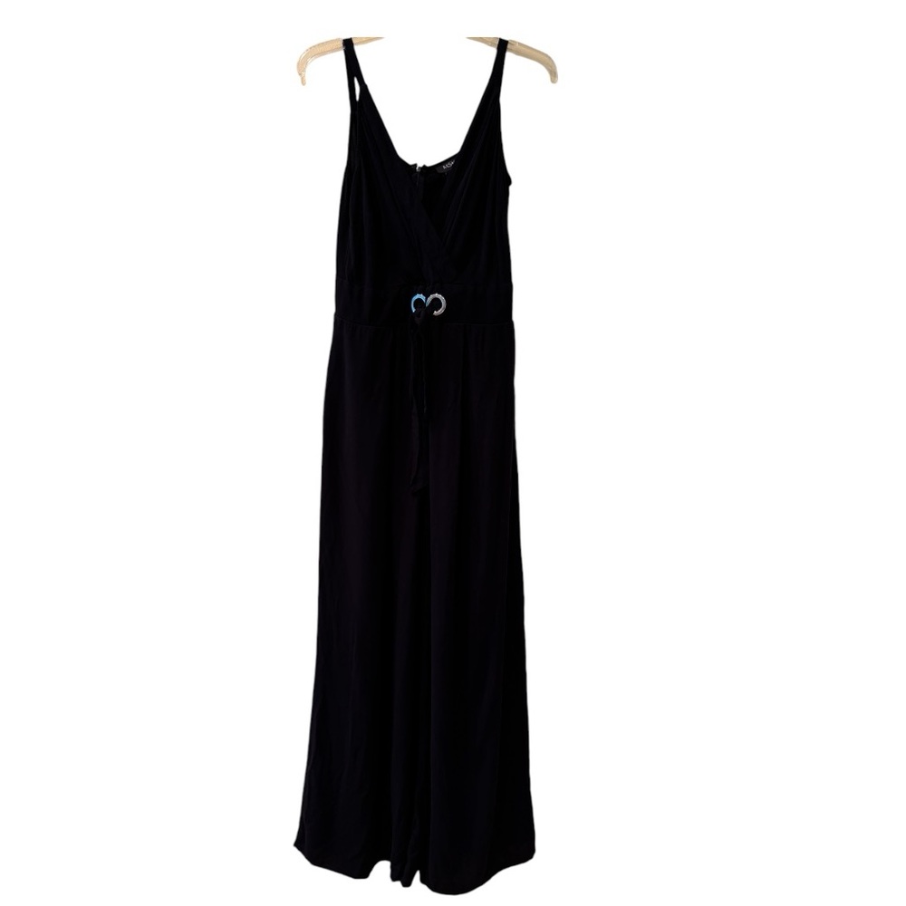 Strapless Black MSK jumpsuit with pockets